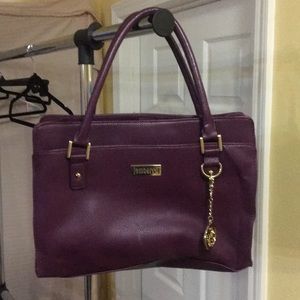 Jamberry Purple Faux-Leather Purse